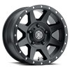 Icon Vehicle Dynamics 17 X 8.5 REBOUND 5 X 150 5.75INBP 25MM OFFSET- SAT BLACK 1817855557SB